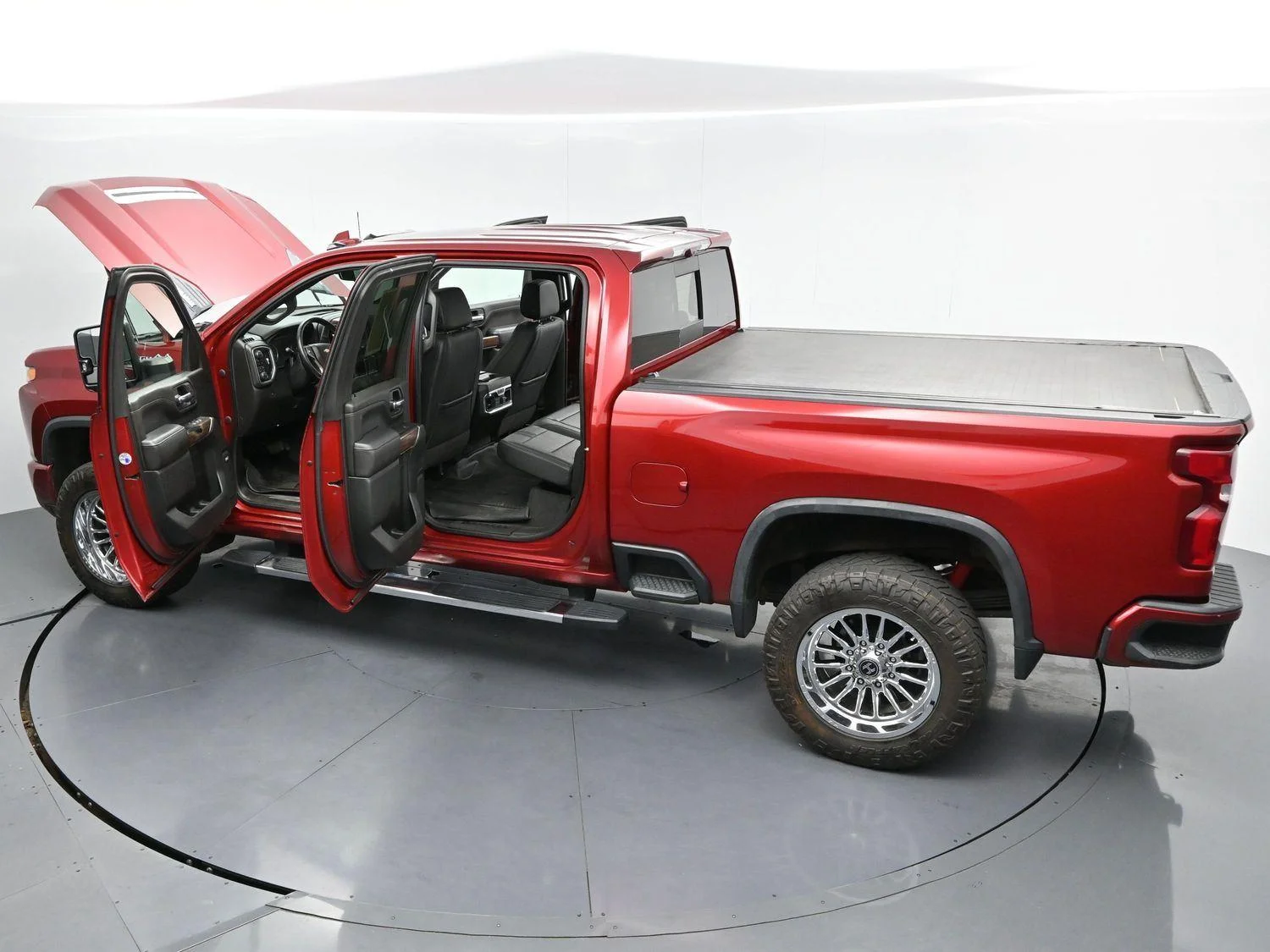 Used 2021 Cherry Red Tintcoat Chevrolet High Country image 36