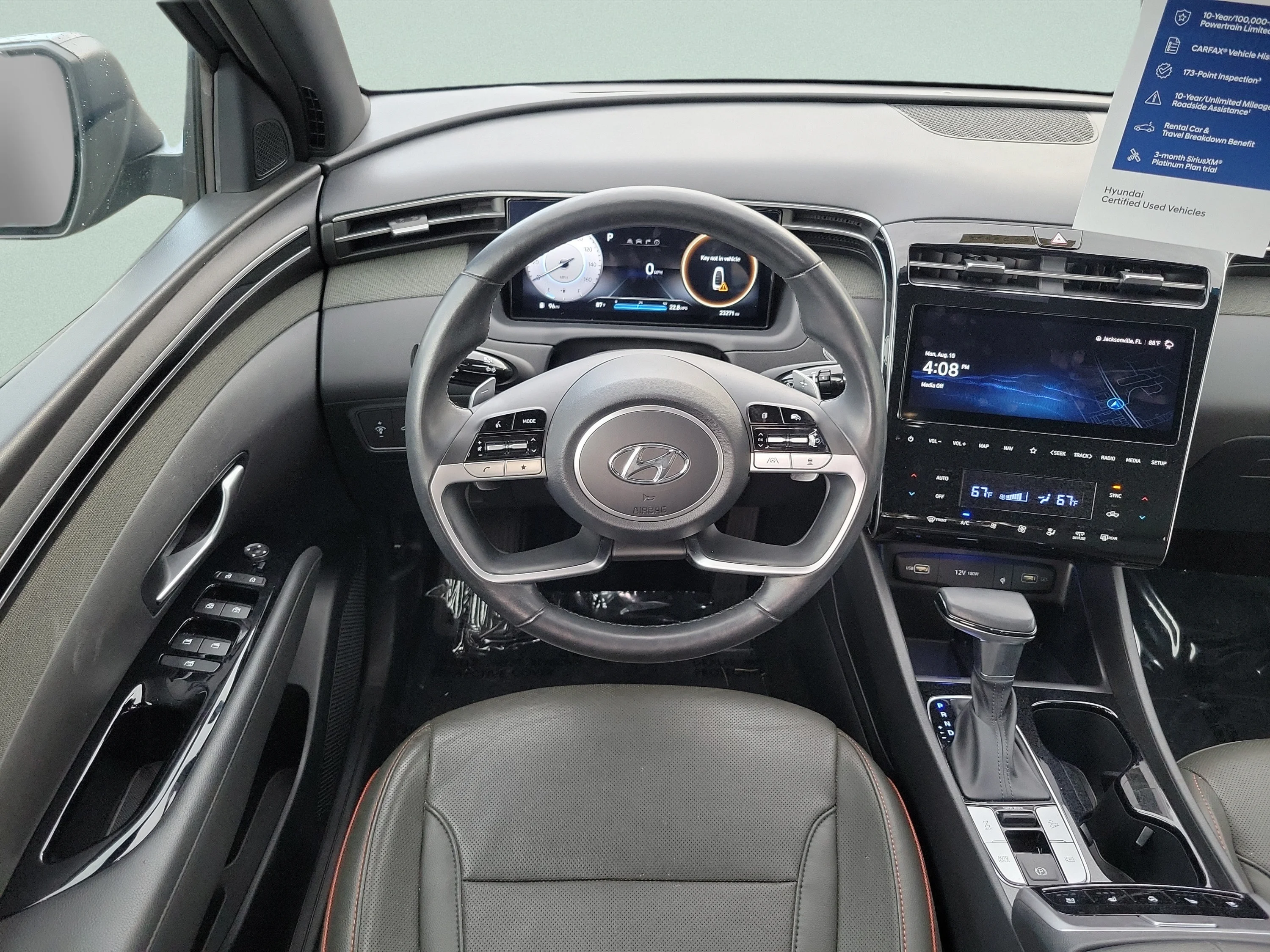 Used 2023 Phantom Black Hyundai Limited image 15