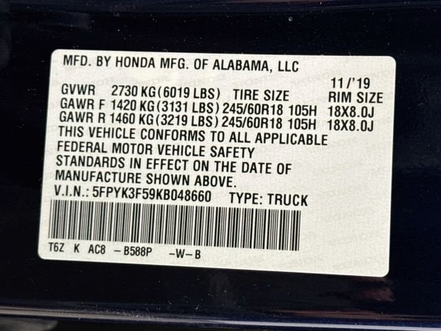 Used 2019 Blue Honda RTL image 32