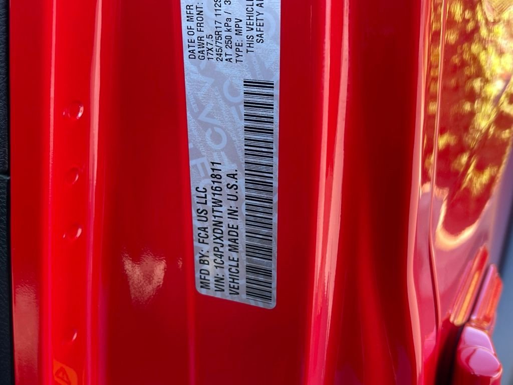 New 2026 Firecracker Red Clear-Coat Exterior Paint Jeep Sport image 41