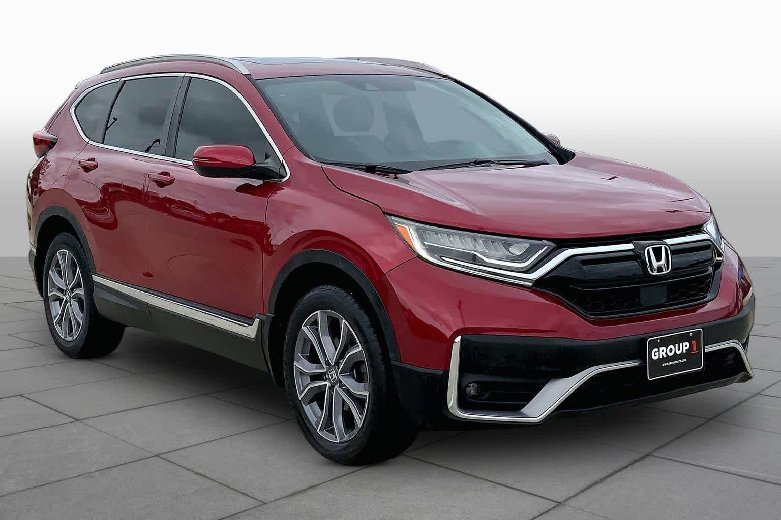 Used 2020 Radiant Red Metallic Honda Touring image 3