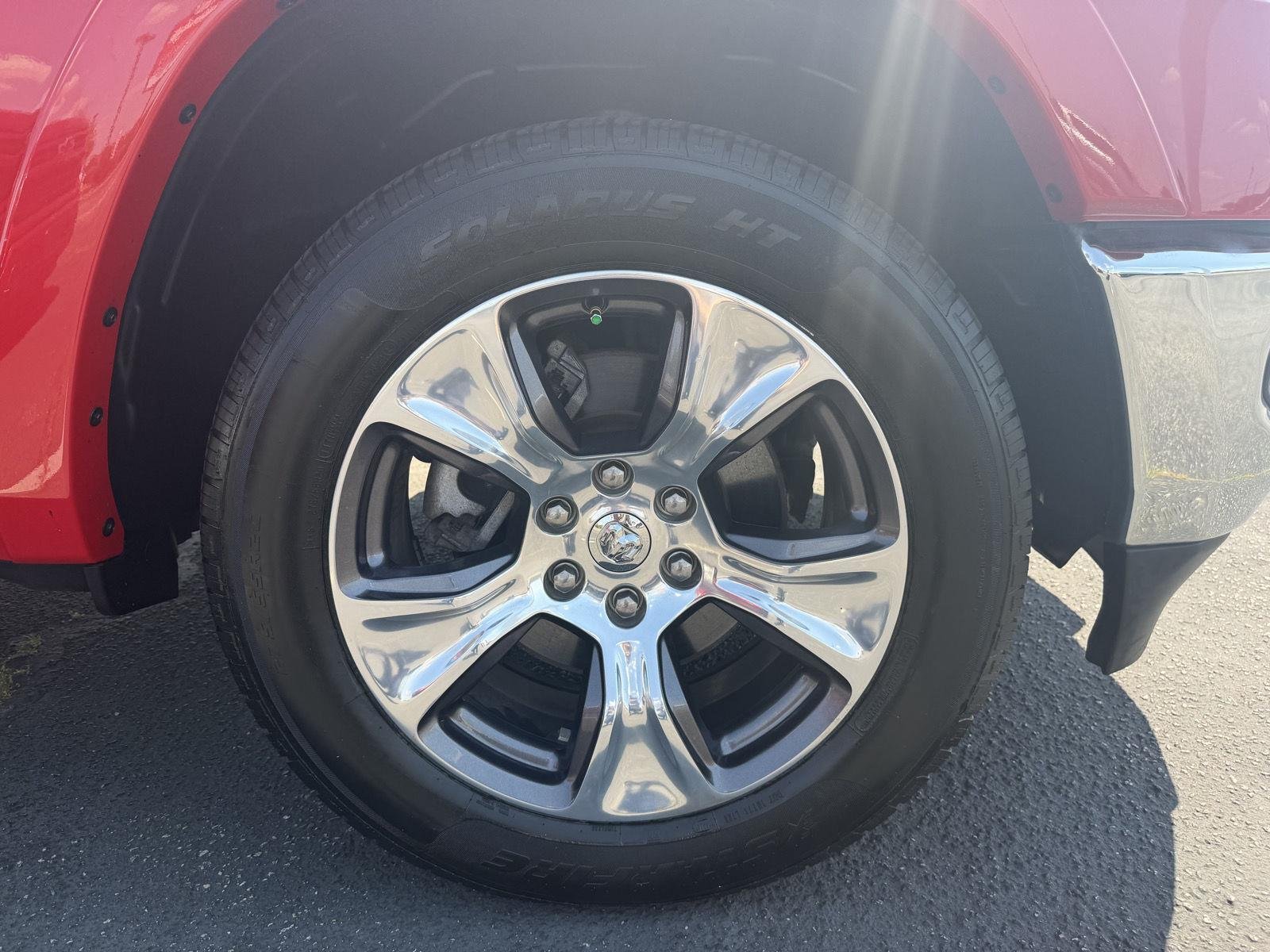 Used 2022 Flame Red Clearcoat Ram Laramie image 9