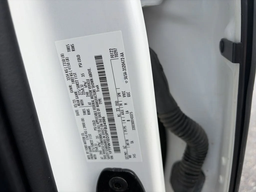 Used 2023 White Ford Limited image 37