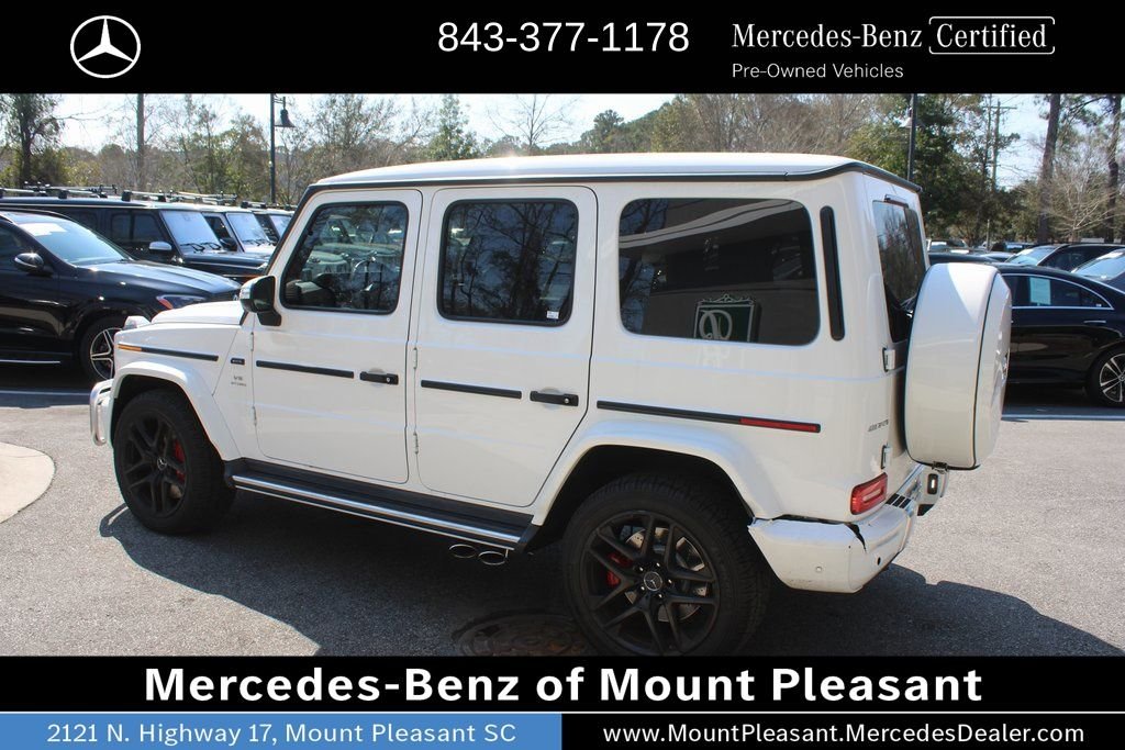 Certified Used 2022 White Mercedes-AMG G 63 AMG® image 10