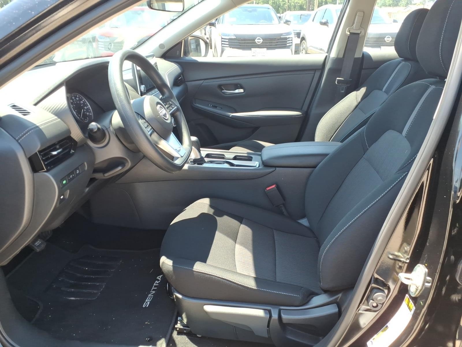 2025 Nissan Sentra SV Black at Robbins Nissan