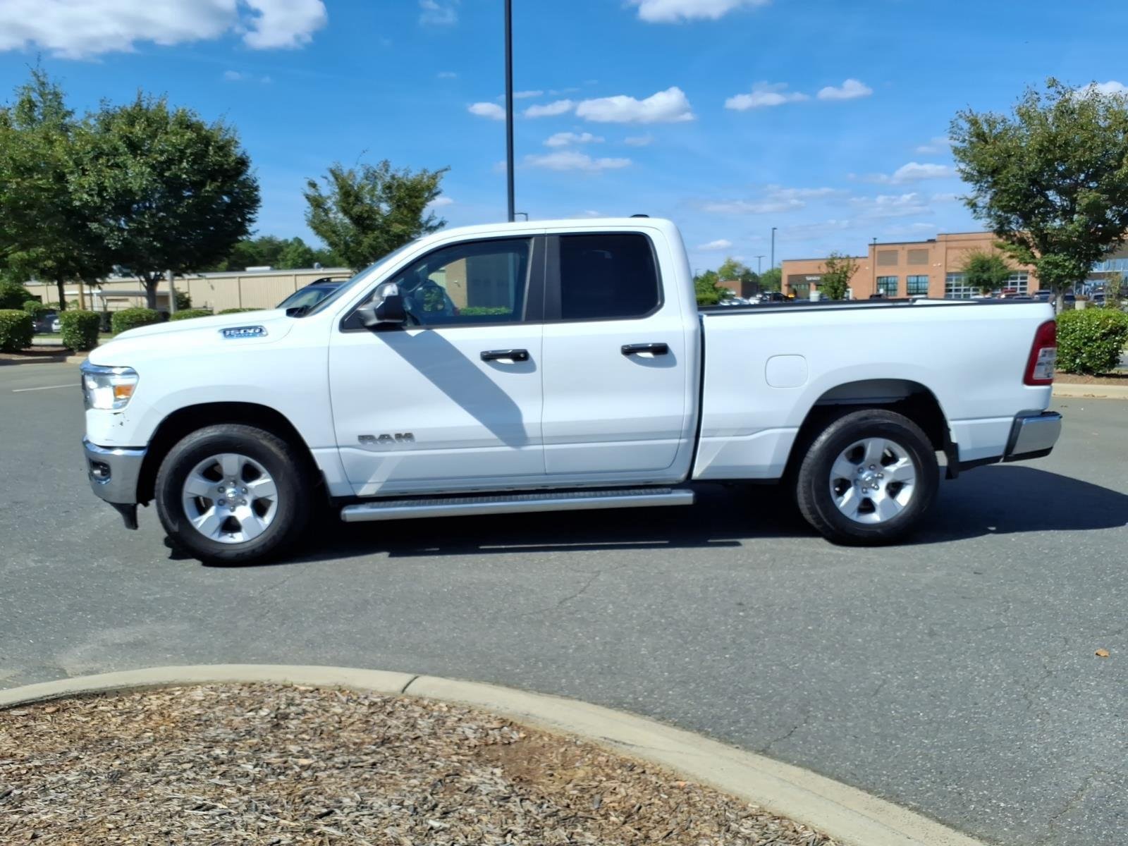 Used 2023 Bright White Clearcoat Ram Big Horn image 3