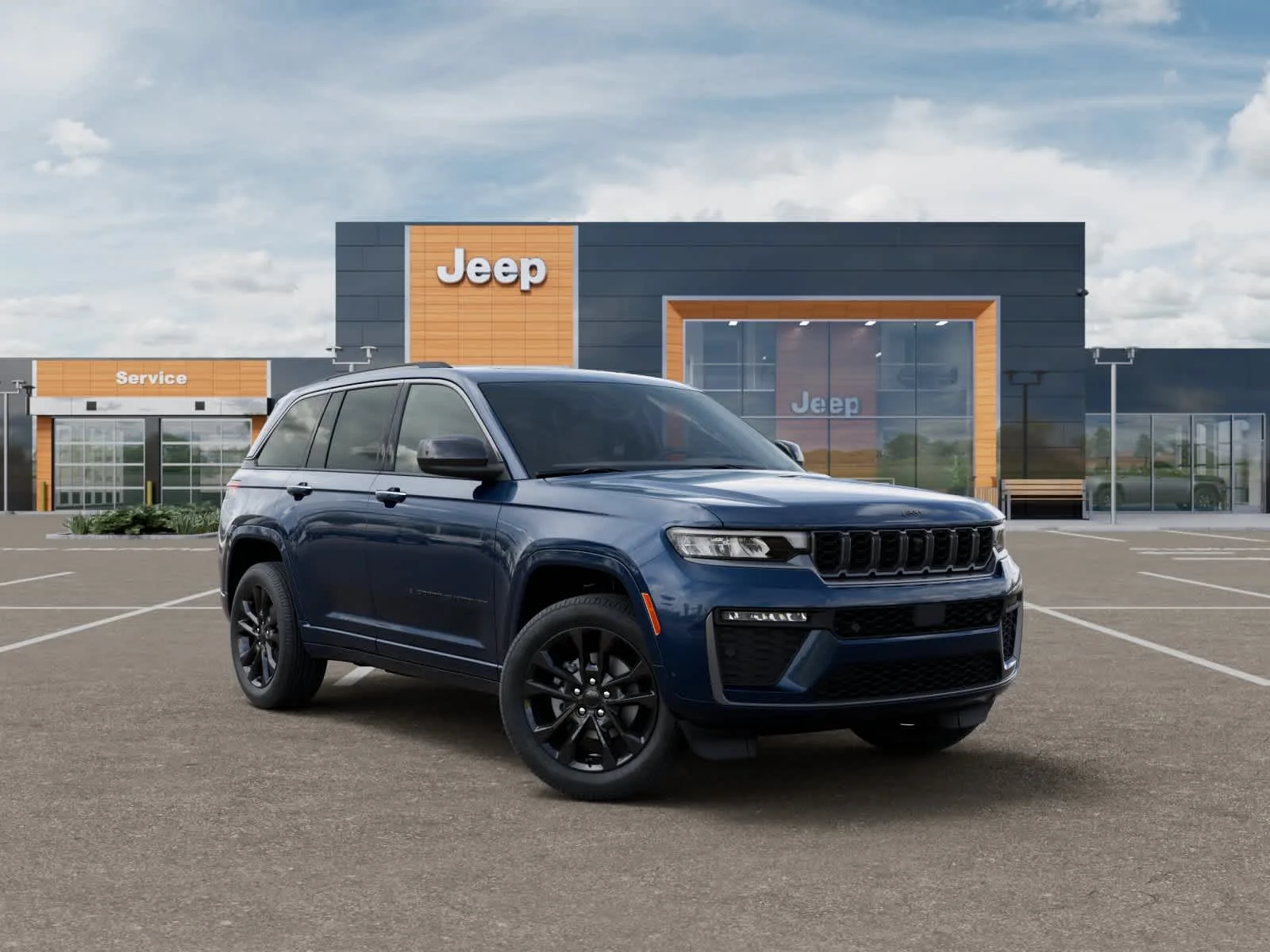New 2026 Fathom Blue Pearlcoat Jeep Limited Reserve image 5