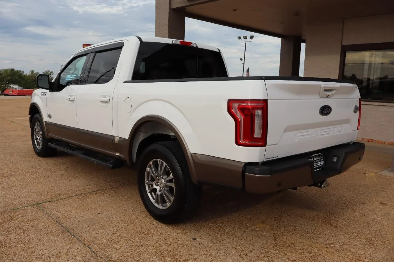 Used 2018 White Platinum Metallic Tri-Coat Ford King Ranch image 5