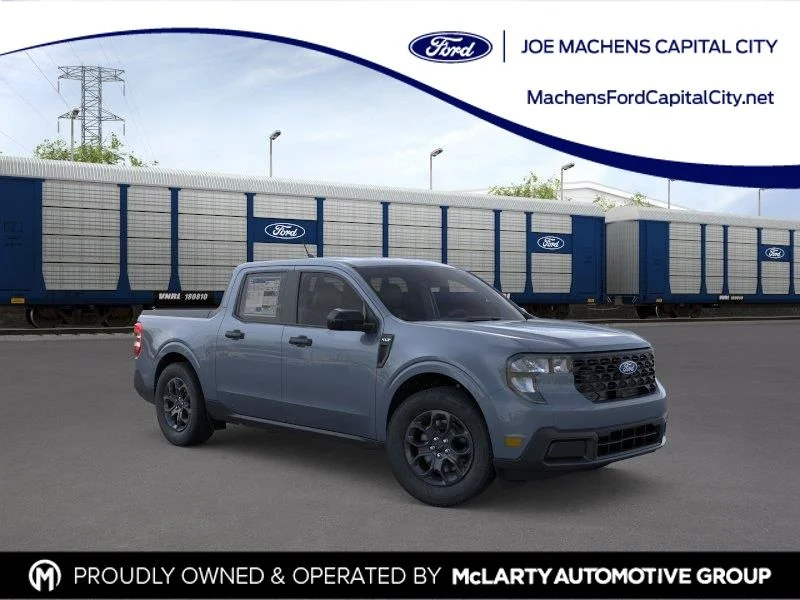 New 2026 Azure Gray Metallic Tri-Coat Ford XLT image 1