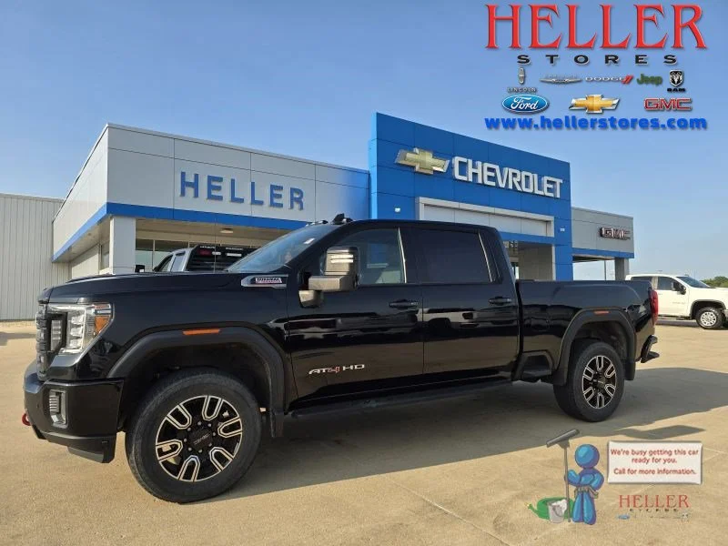 Used 2021 Onyx Black GMC AT4 image 1