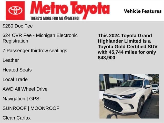 Certified Used 2024 COASTAL CREAM Toyota Limited image 6
