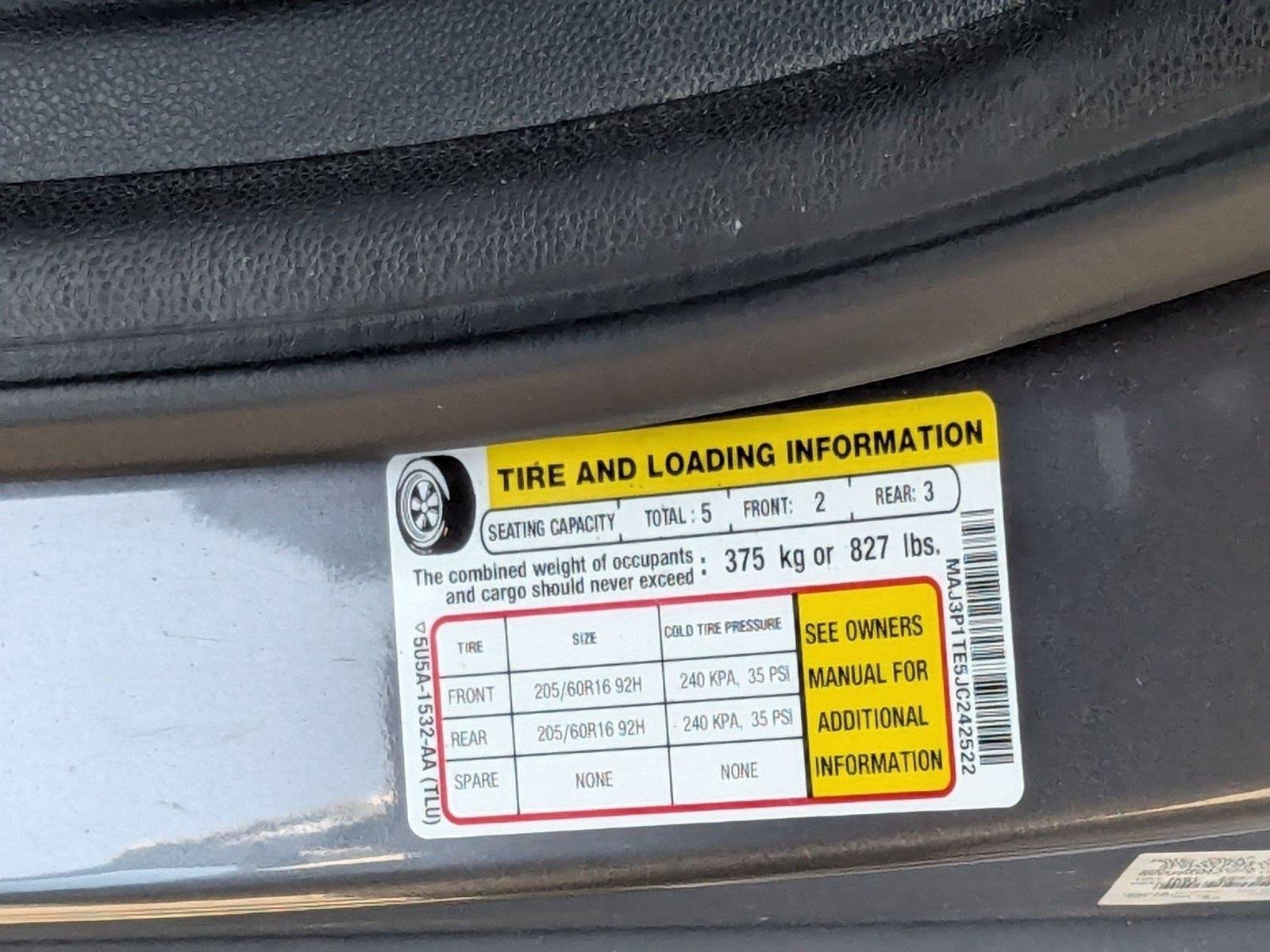 Used 2018 Smoke Metallic Ford SE image 25