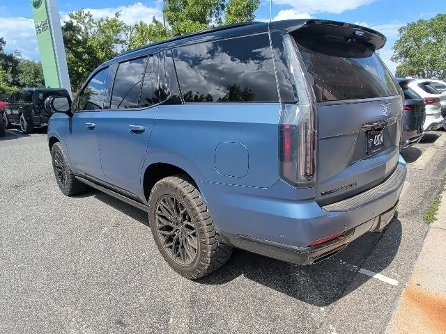 Used 2025 Blue Cadillac Sport Platinum image 3