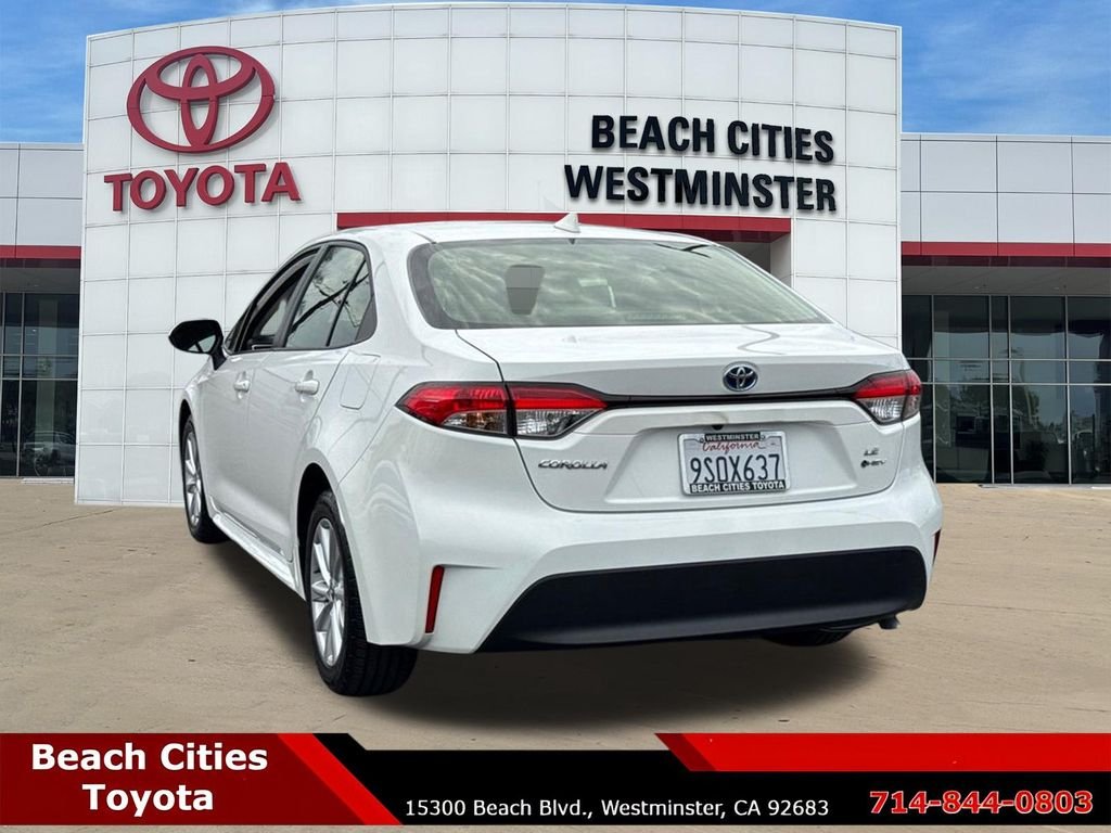 Certified Used 2025 White Toyota LE image 9