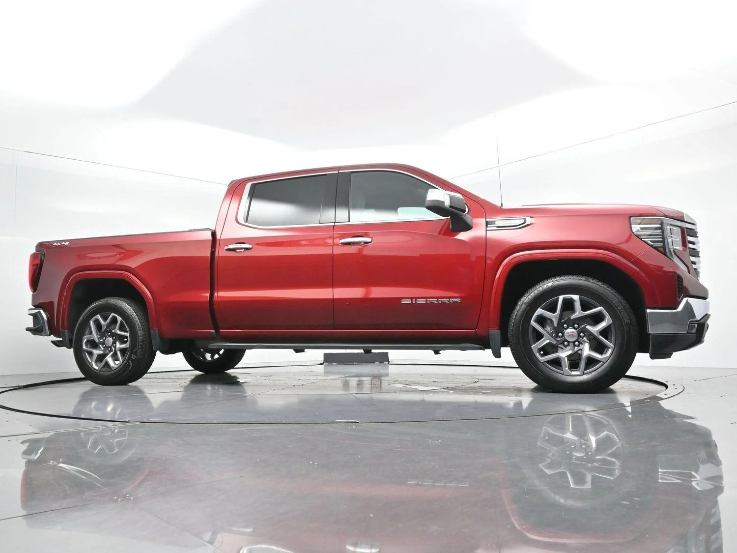Used 2023 Volcanic Red Tintcoat GMC SLT image 47