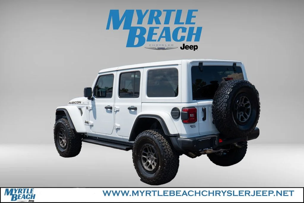 Certified Used 2023 Bright White Clearcoat Jeep Rubicon 392 image 4