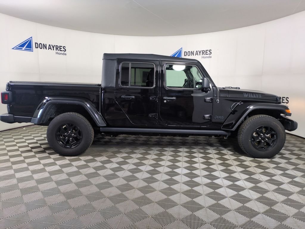 Used 2022 Black Clearcoat Jeep Willys image 6