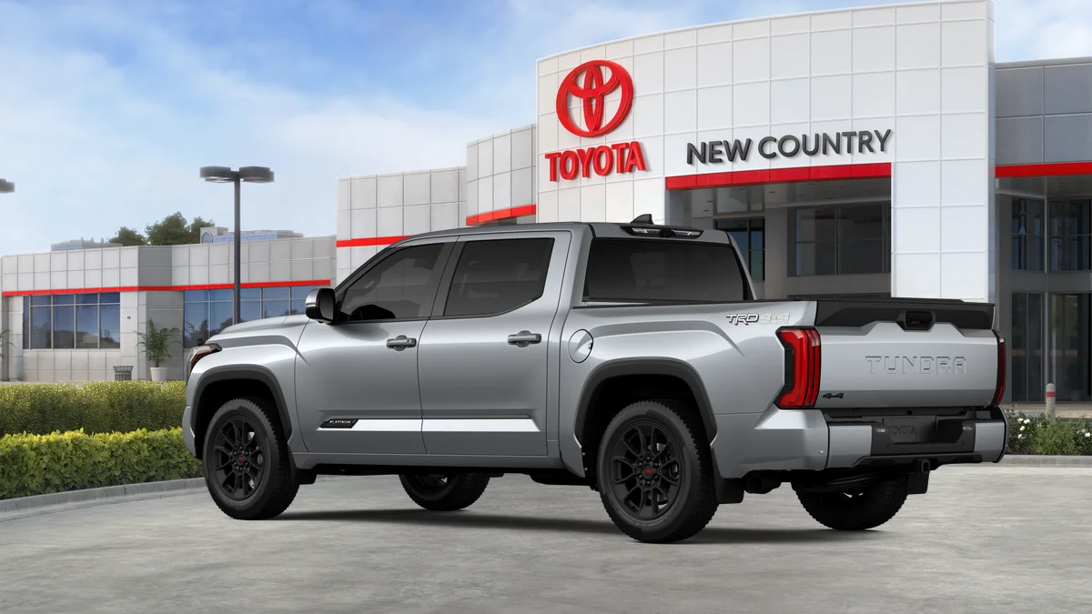New 2026 Celestial Silver Metallic Toyota Platinum image 6