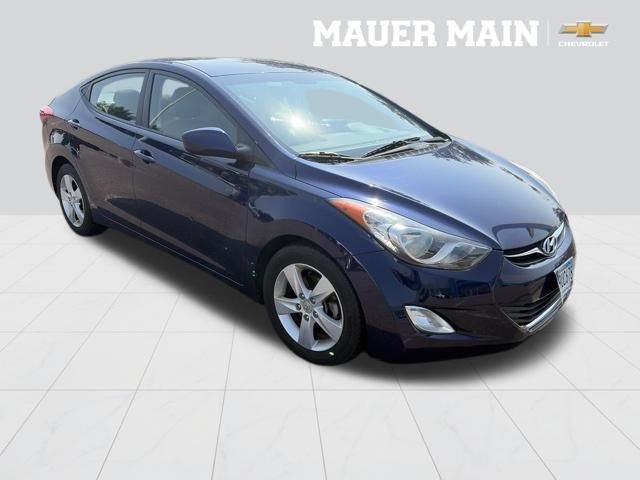 Used 2013 Hyundai Elantra GLS with VIN 5NPDH4AE5DH411317 for sale in Anoka, Minnesota