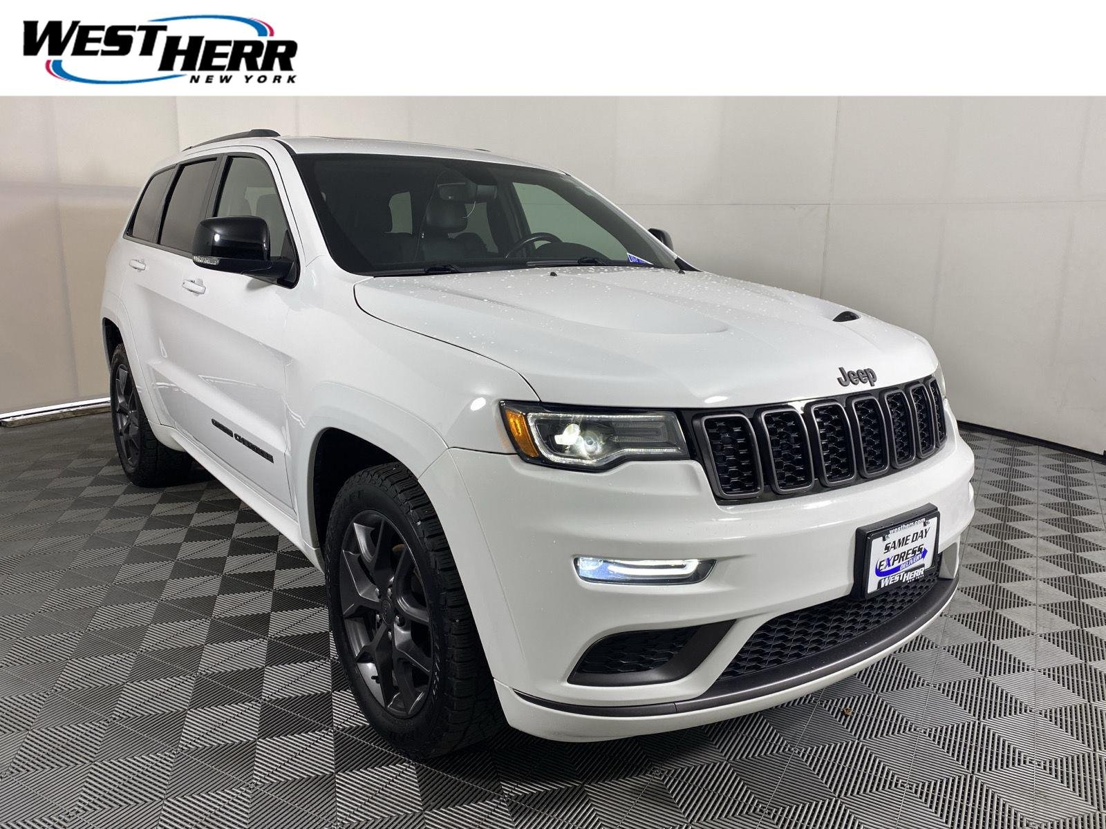 Used 2020 Bright White Clearcoat Jeep Limited X image 1