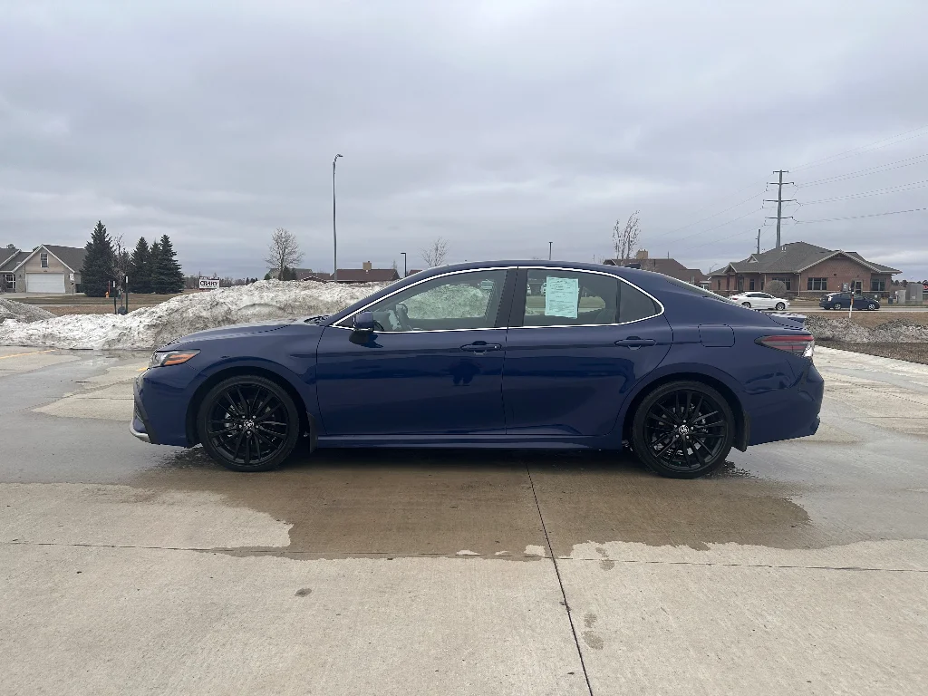Used 2024 Reservoir Blue Toyota XSE image 1