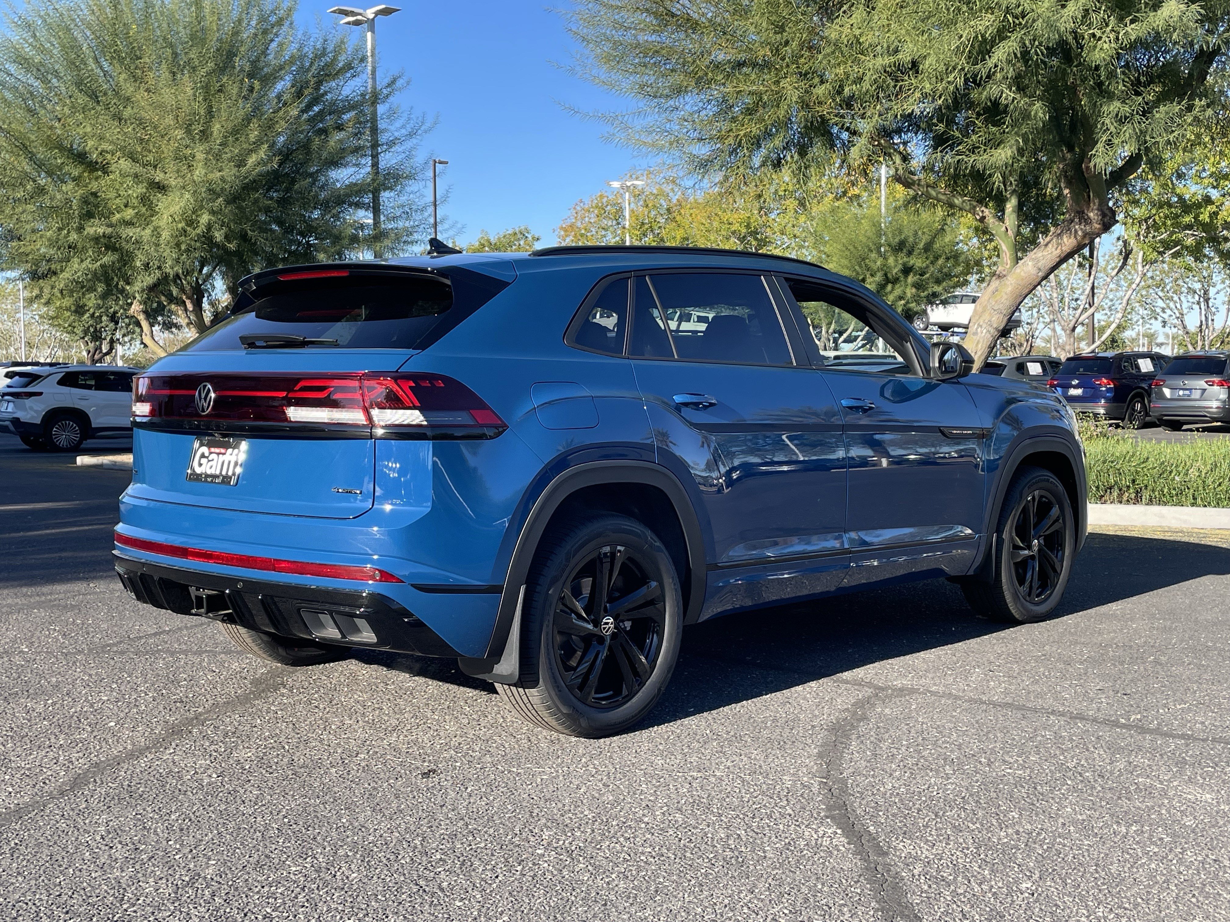 New 2026 Mountain Lake Blue Metallic Volkswagen 2.0T SEL R-Line Black image 3