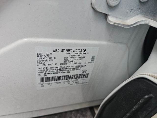 Certified Used 2022 White Ford Titanium image 20