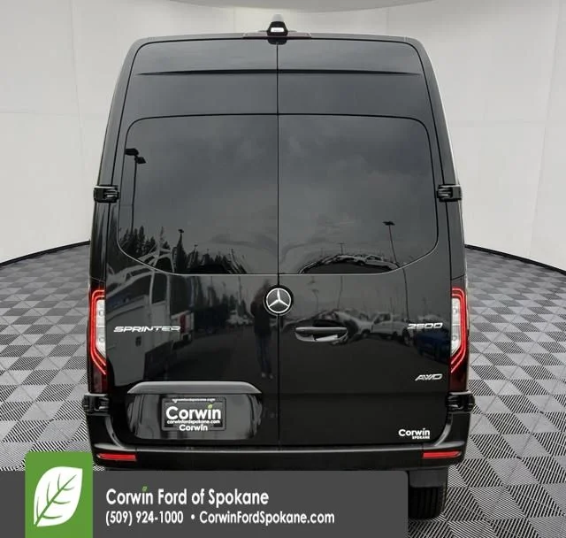 Used 2025 Obsidian Black Metallic Mercedes-Benz Cargo 170 WB image 16