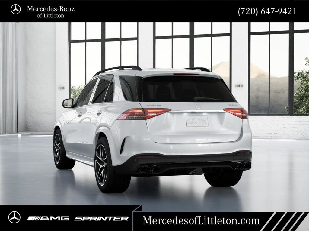 New 2026 MANUFAKTUR Moonlight White Metallic Mercedes-Benz GLE 53 AMG® image 27