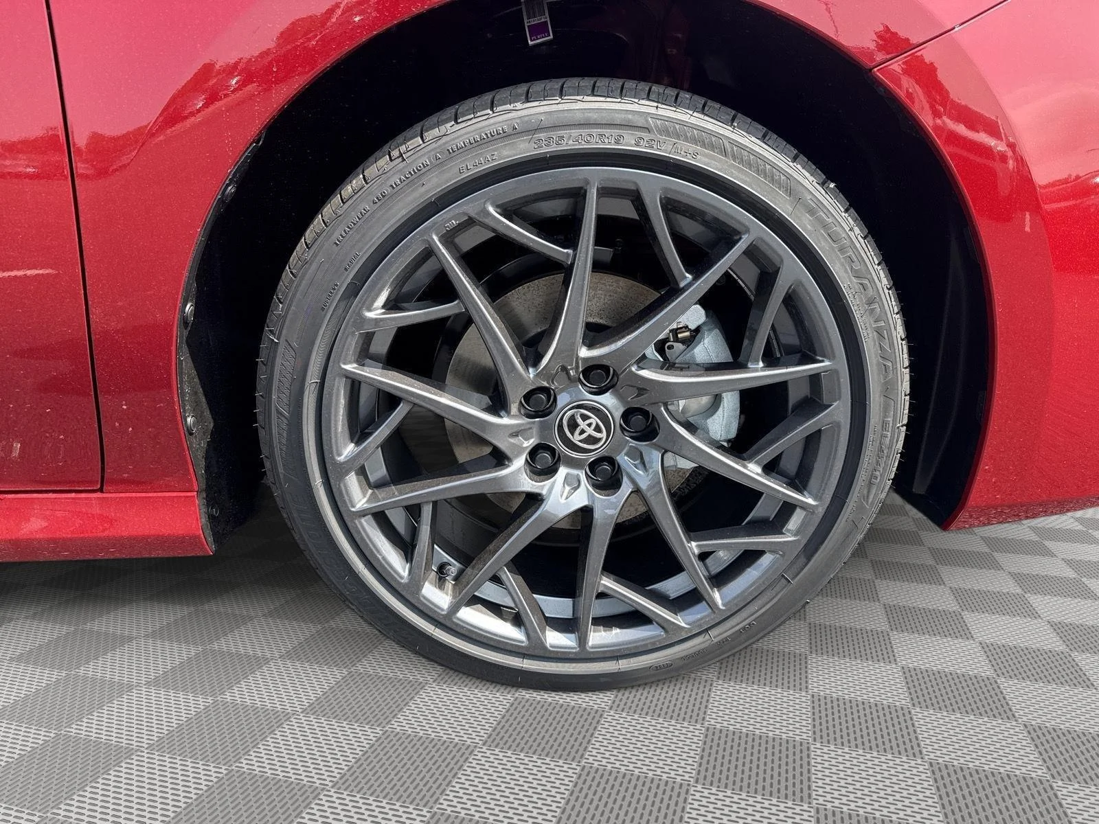 New 2026 Supersonic Red Toyota XLE image 11