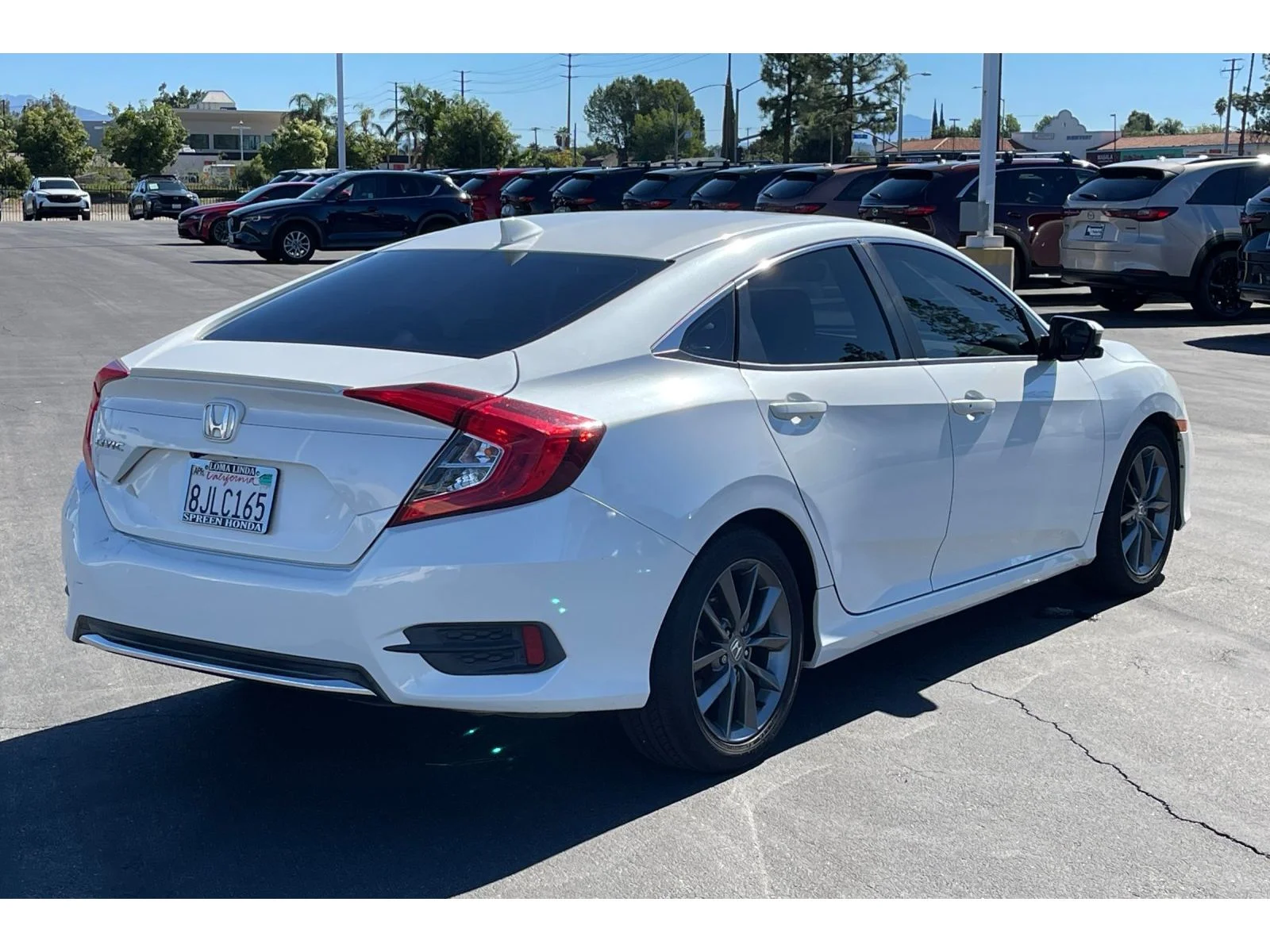 Used 2019 Platinum White Pearl Honda EX-L image 3