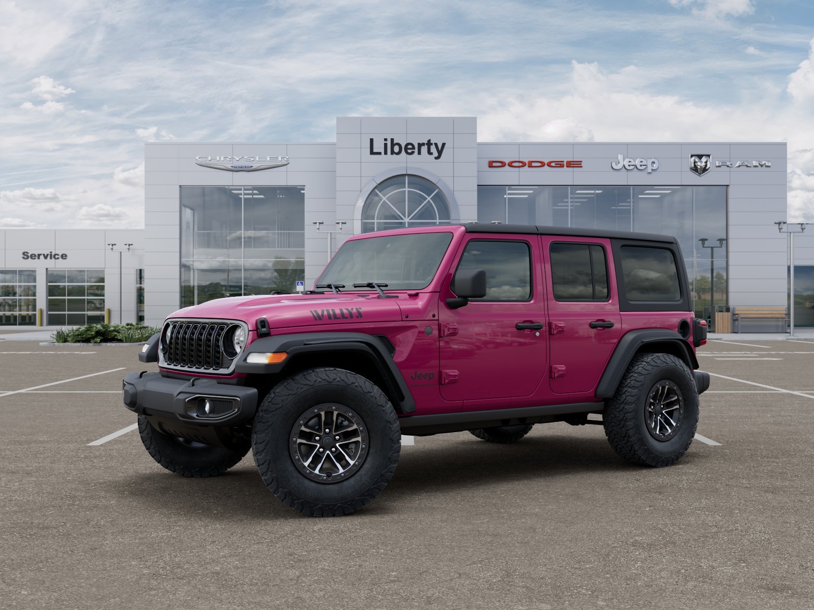 New 2026 Tuscadero Pearl-Coat Exterior Paint Jeep Willys image 33