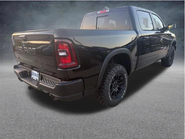 New 2027 Diamond Black Crystal Pearl-Coat Exterior Paint RAM Rebel image 8