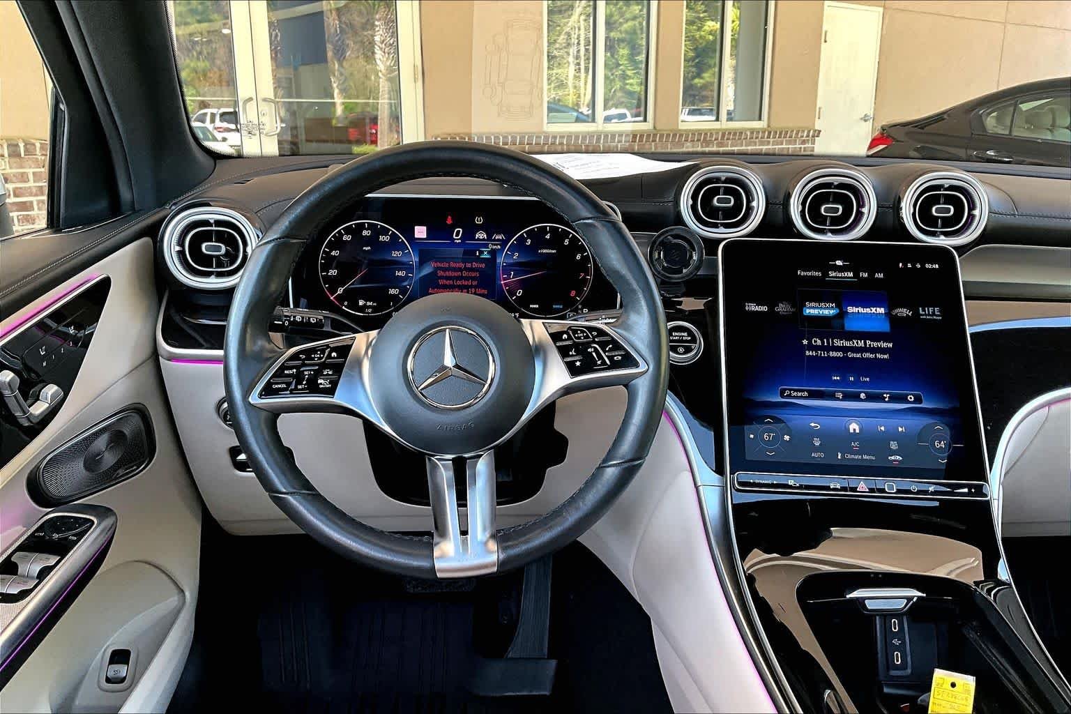 Used 2025 MANUFAKTUR Moonlight White Metallic Mercedes-Benz GLC 300 image 6