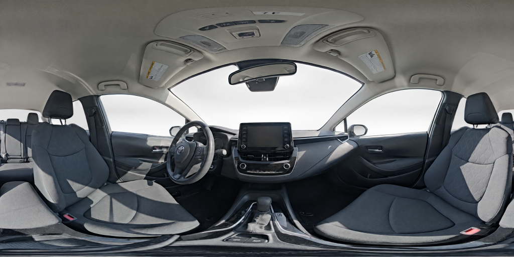 Certified Used 2021 White Toyota LE image 9