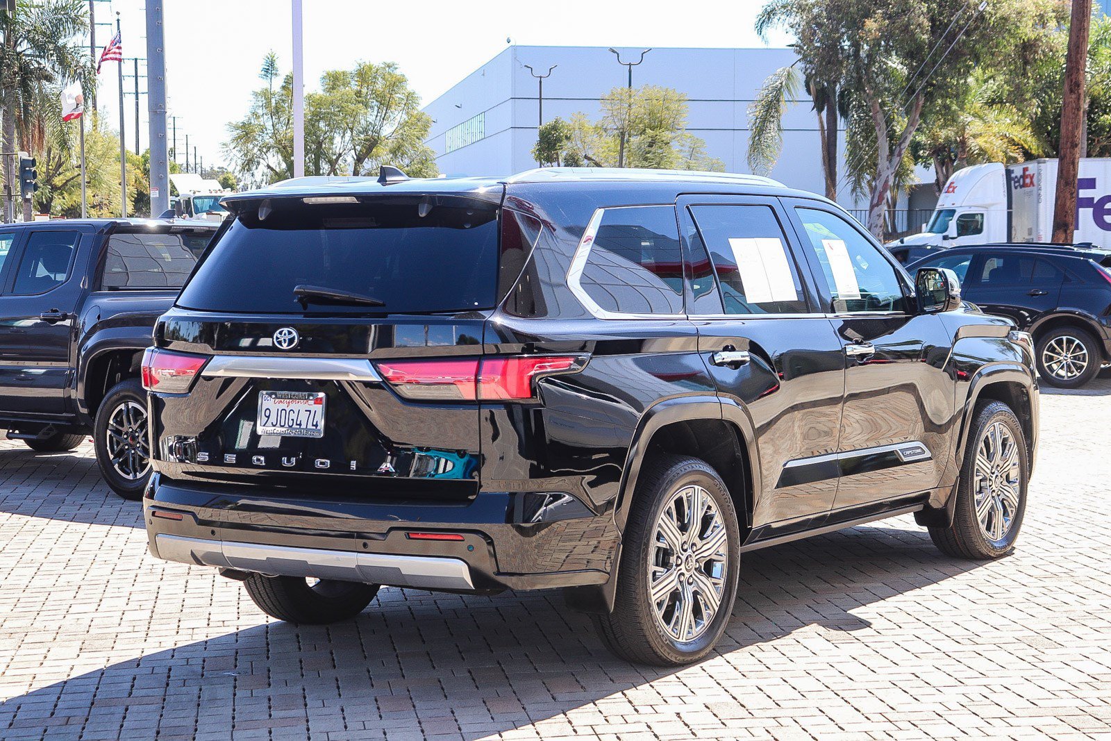 Used 2024 Midnight Black Metallic Toyota Capstone image 9