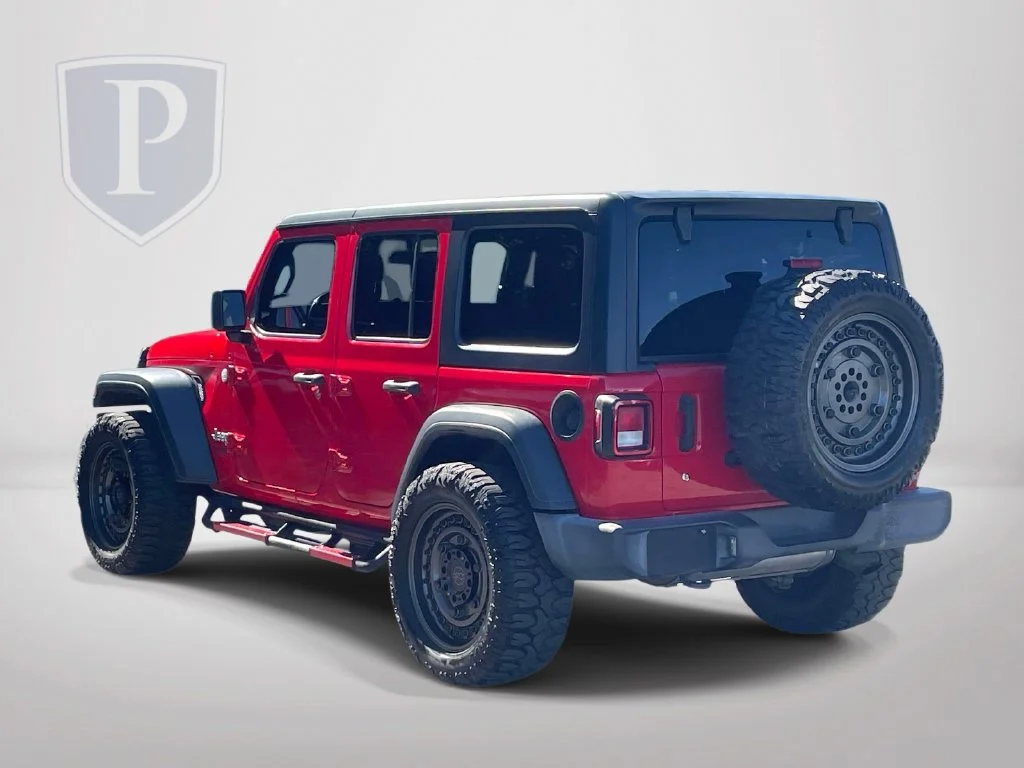 Used 2020 Red Jeep Unlimited Sport S image 6