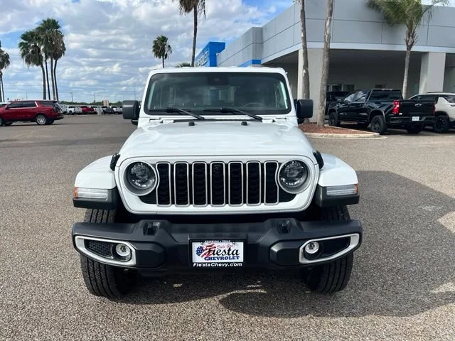 Used 2025 White Jeep Sahara image 2
