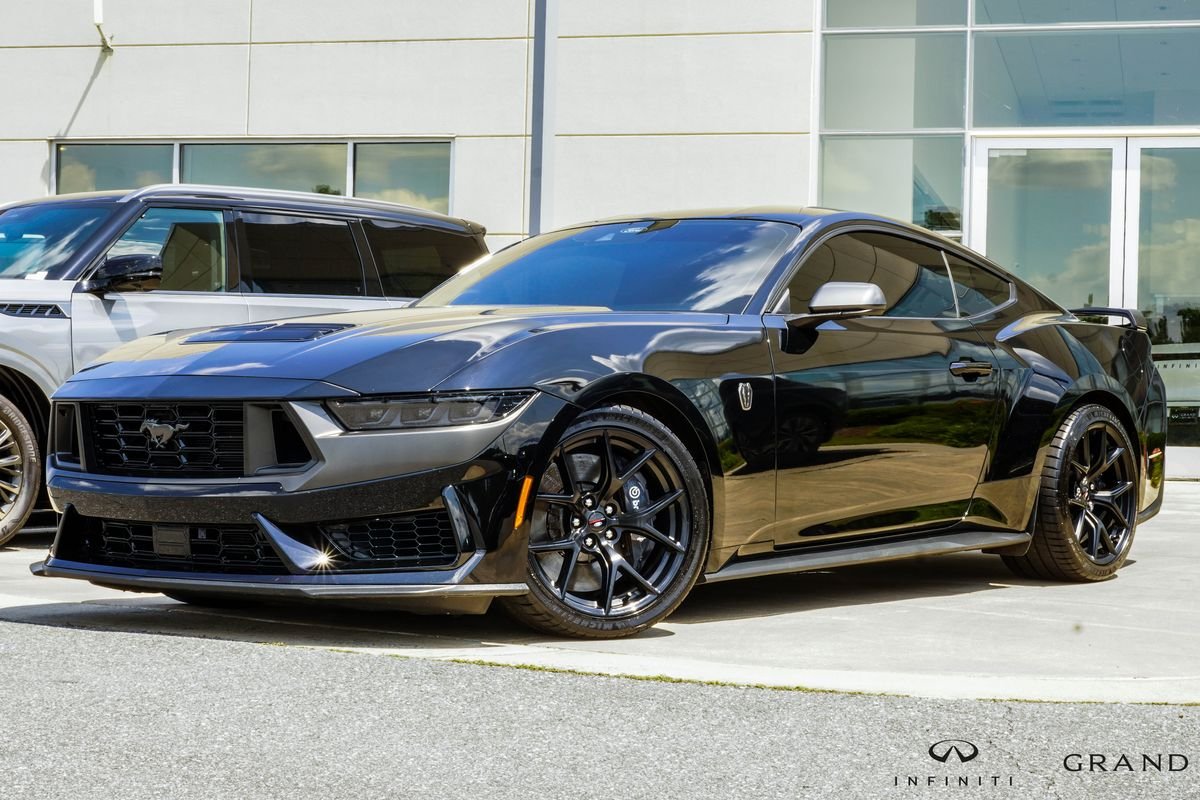 Used 2024 Black Ford Dark Horse image 1