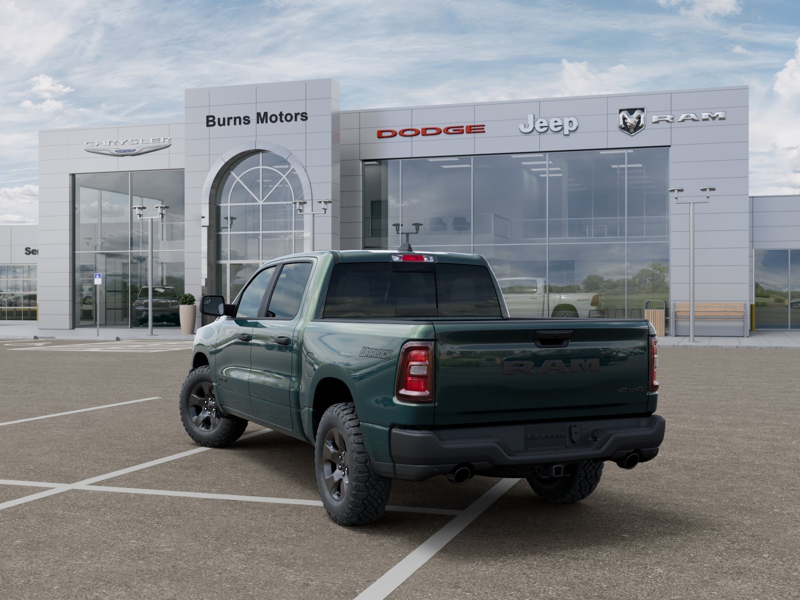 New 2026 Serrano-Green Metallic Exterior Paint Ram Warlock image 29