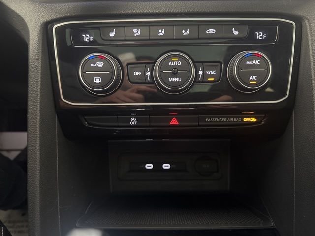Used 2022 Pure Gray Volkswagen 2.0T SEL R-Line Black image 16