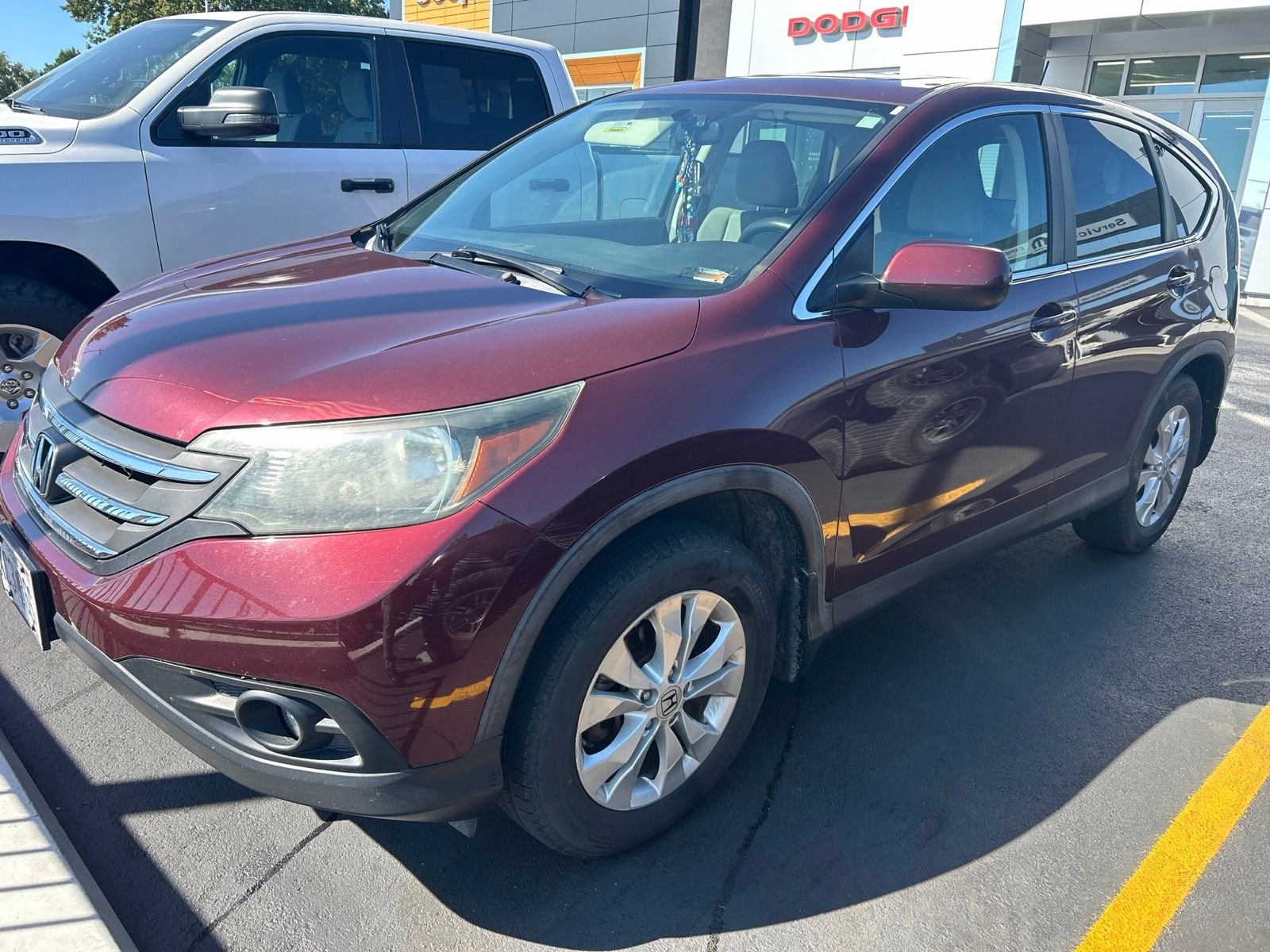 Used 2013 Honda CR-V EX with VIN 5J6RM4H59DL073563 for sale in Lansing, KS