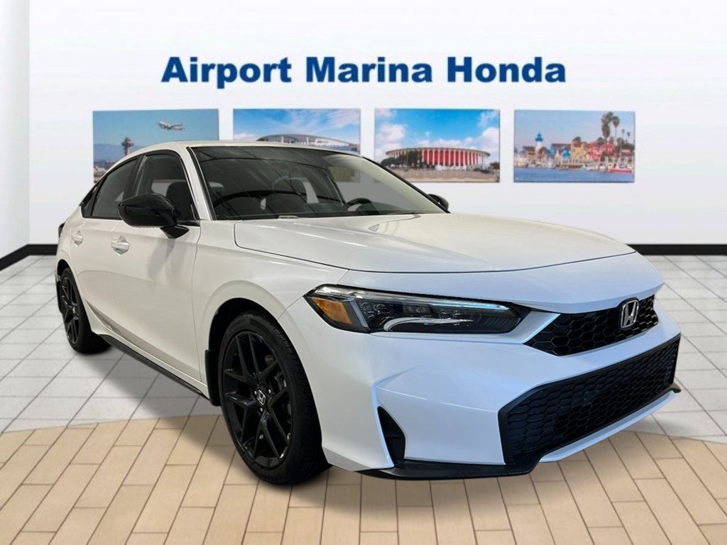New 2026 Platinum White Pearl Honda Sport image 9