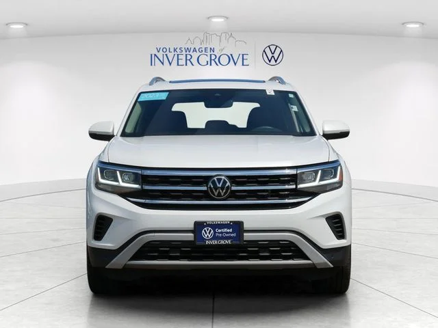 Certified 2023 Volkswagen Atlas SEL with VIN 1V2BR2CA3PC554641 for sale in Inver Grove Heights, Minnesota