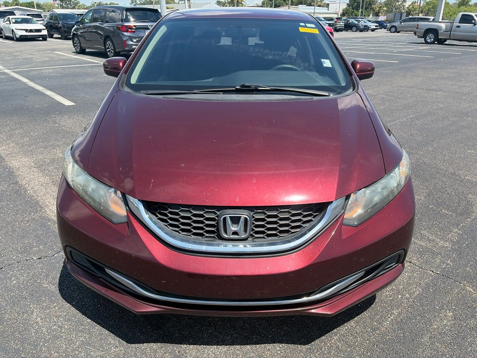 Used 2015 Honda Civic LX with VIN 19XFB2F59FE070356 for sale in Port Richey, FL