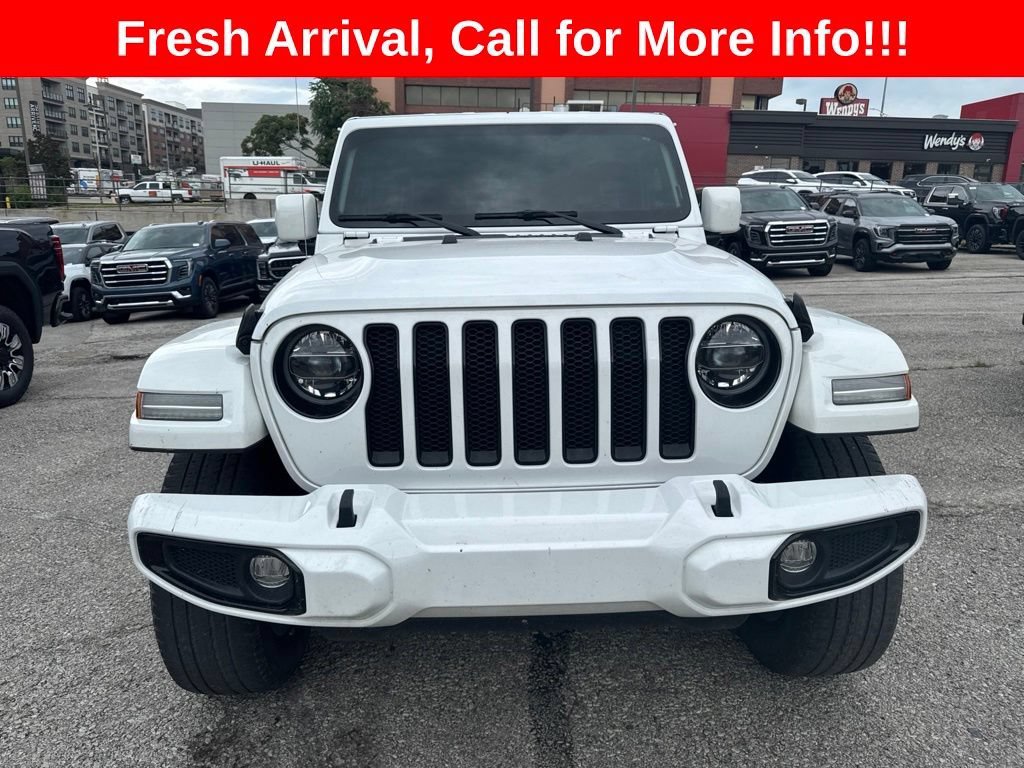 Used 2022 Jeep Wrangler Unlimited High Altitude with VIN 1C4HJXEN2NW151276 for sale in Kansas City
