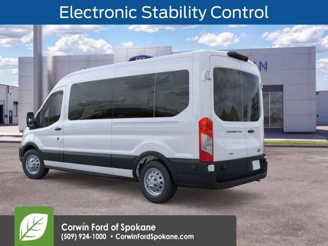 New 2026 Oxford White Ford Passenger Van XL image 7