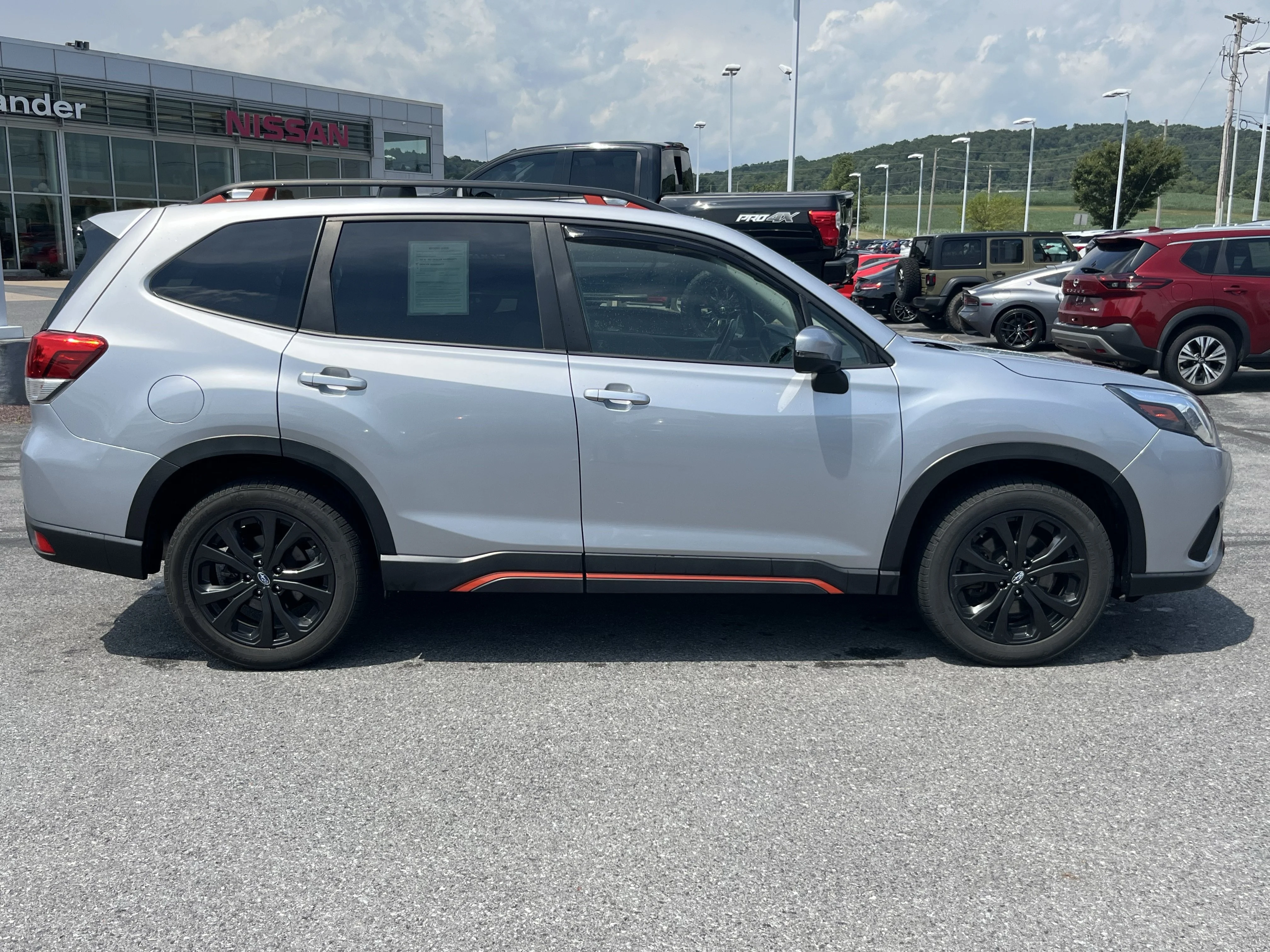 Used 2023 Ice Silver Metallic Subaru Sport image 2