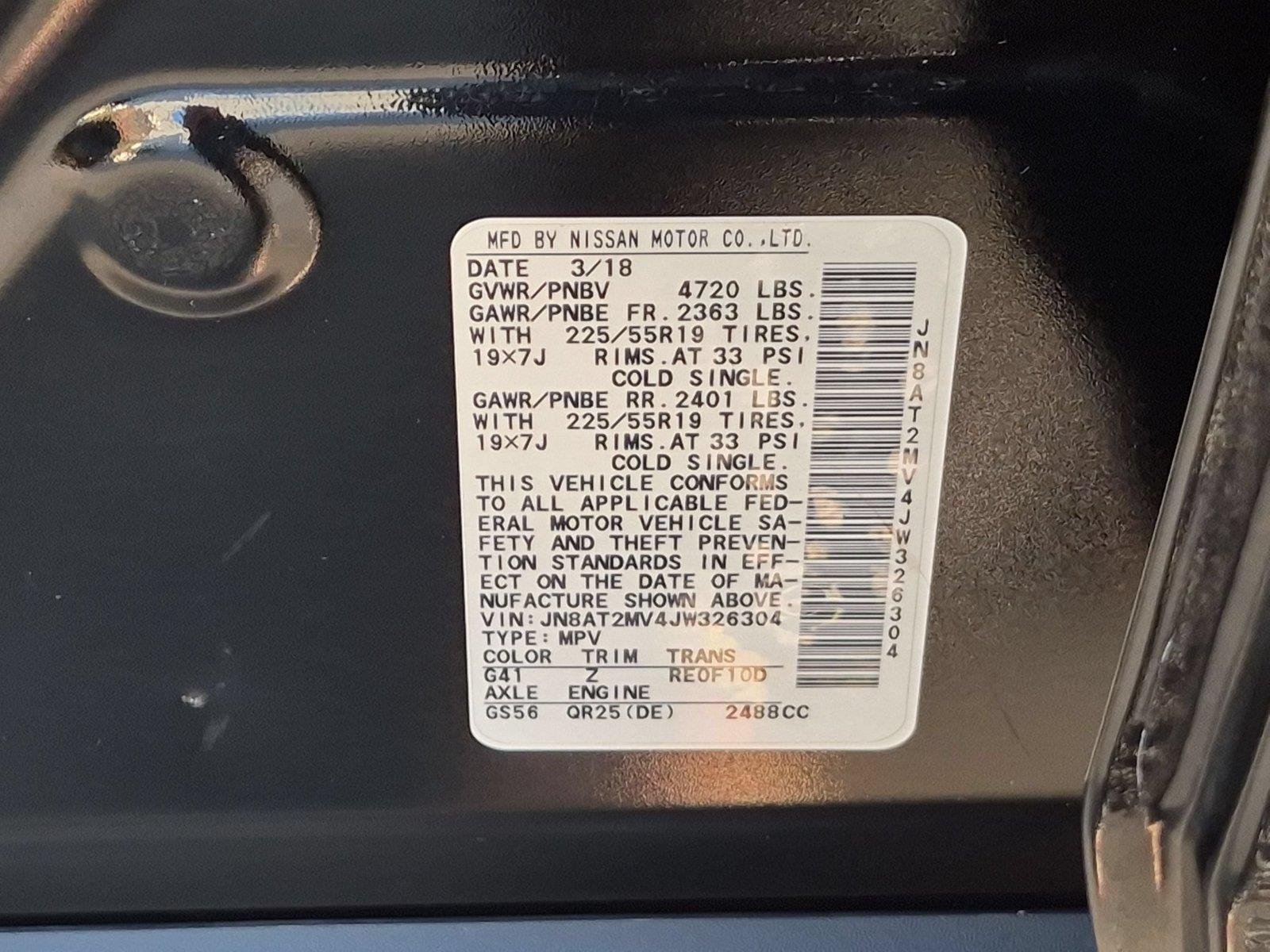 Used 2018 Magnetic Black Nissan SL image 40