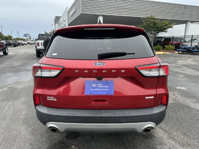 Used 2020 Red Ford SEL image 25